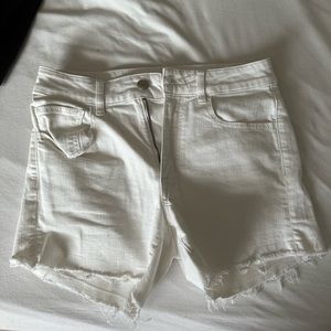 AE White Jean Short